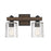 Savoy House Halifax 2-Light Bathroom Vanity Light, Durango