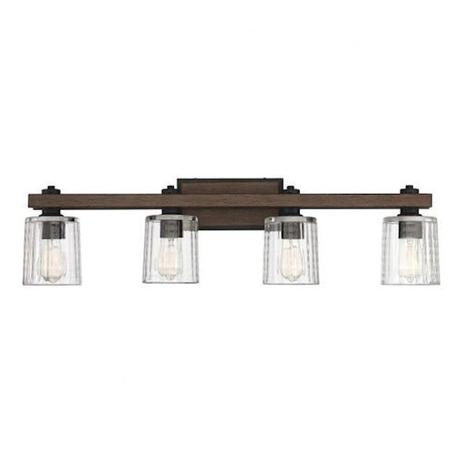 Savoy House Halifax 4-Light Bathroom Vanity Light, Durango - 8-1255-4-41