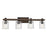 Savoy House Halifax 4-Light Bathroom Vanity Light, Durango