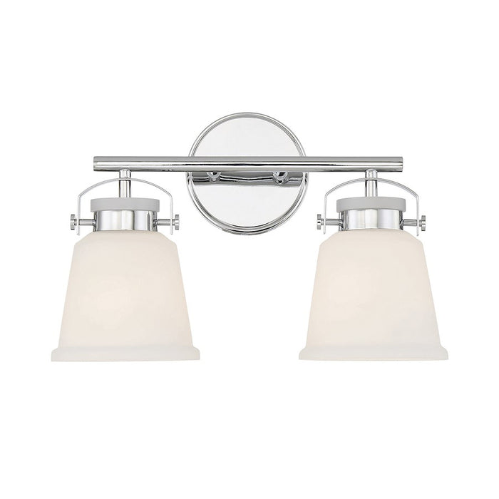 Savoy House Kaden 2-Light Bathroom Vanity Light, Polished Chrome - 8-1627-2-11