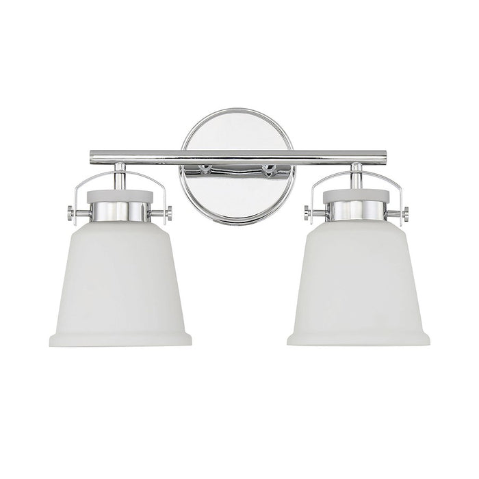 Savoy House Kaden 2-Light Bathroom Vanity Light, Polished Chrome