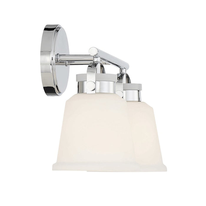 Savoy House Kaden 2-Light Bathroom Vanity Light, Polished Chrome