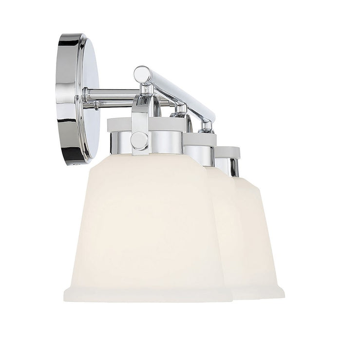 Savoy House Kaden 3-Light Bathroom Vanity Light, Polished Chrome