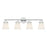 Savoy House Kaden 4-Light Bathroom Vanity Light, Polished Chrome - 8-1627-4-11