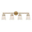 Savoy House Kaden 4-Light Bathroom Vanity Light, Warm Brass - 8-1627-4-322