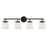 Savoy House Kaden 4-Light Bathroom Vanity Light, Matte Black - 8-1627-4-BK