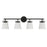 Savoy House Kaden 4-Light Bathroom Vanity Light, Matte Black