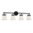 Savoy House Kaden 4-Light Bathroom Vanity Light, Matte Black