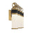 Savoy House Abel 4Lt LED Bathroom Vanity Light, Black/Brass