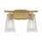 Savoy House Chantilly 2-Light Bathroom Vanity Light, Warm Brass - 8-1745-2-322