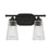 Savoy House Chantilly 2-Light Bathroom Vanity Light, Matte Black