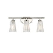 Savoy House Chantilly 3Lt Bathroom Vanity Light, Nickel - 8-1745-3-109