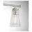 Savoy House Chantilly 3Lt Bathroom Vanity Light, Nickel