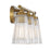 Savoy House Chantilly 3-Light Bathroom Vanity Light, Warm Brass