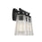 Savoy House Chantilly 3-Light Bathroom Vanity Light, Matte Black