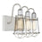 Savoy House Lansing 3Lt Bathroom Vanity Light, Nickel/ Nickel