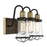 Savoy House Lansing 3Lt Bathroom Vanity Light, Bronze/Brass