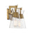 Savoy House Lakewood 2-Light Bathroom Vanity Light, Warm Brass