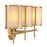 Savoy House Camden 3-Light Bathroom Vanity Light, Warm Brass