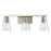 Savoy House Brannon 3-Light Bathroom Vanity Light, Noble Brass