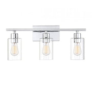 Savoy House Lambert 3-Light Bathroom Vanity Light, Polished Chrome - 8-2149-3-11