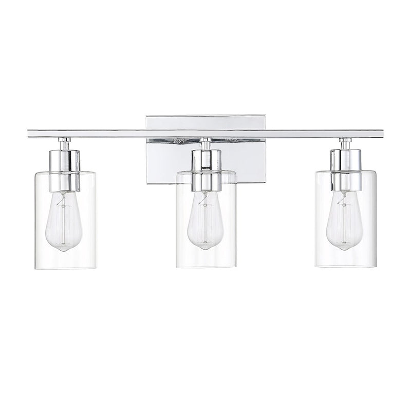 Savoy House Lambert Bath Bar, Polished Chrome