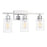 Savoy House Lambert Bath Bar, Polished Chrome