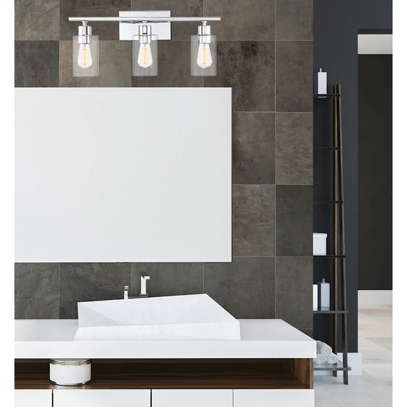 Savoy House Lambert Bath Bar, Polished Chrome