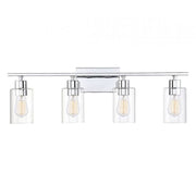 Savoy House Lambert 4-Light Bathroom Vanity Light, Polished Chrome - 8-2149-4-11
