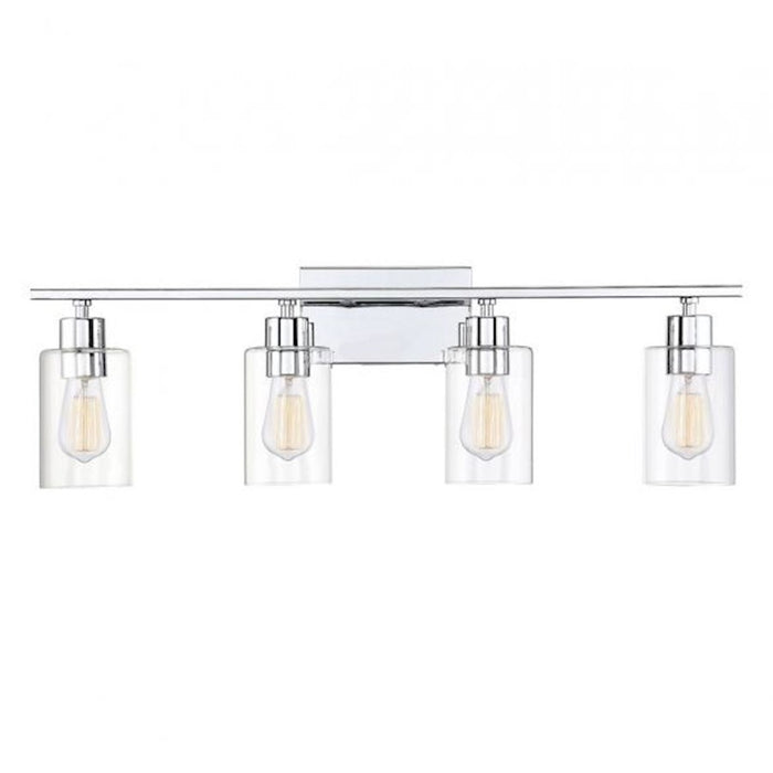 Savoy House Lambert Bath Bar, Polished Chrome