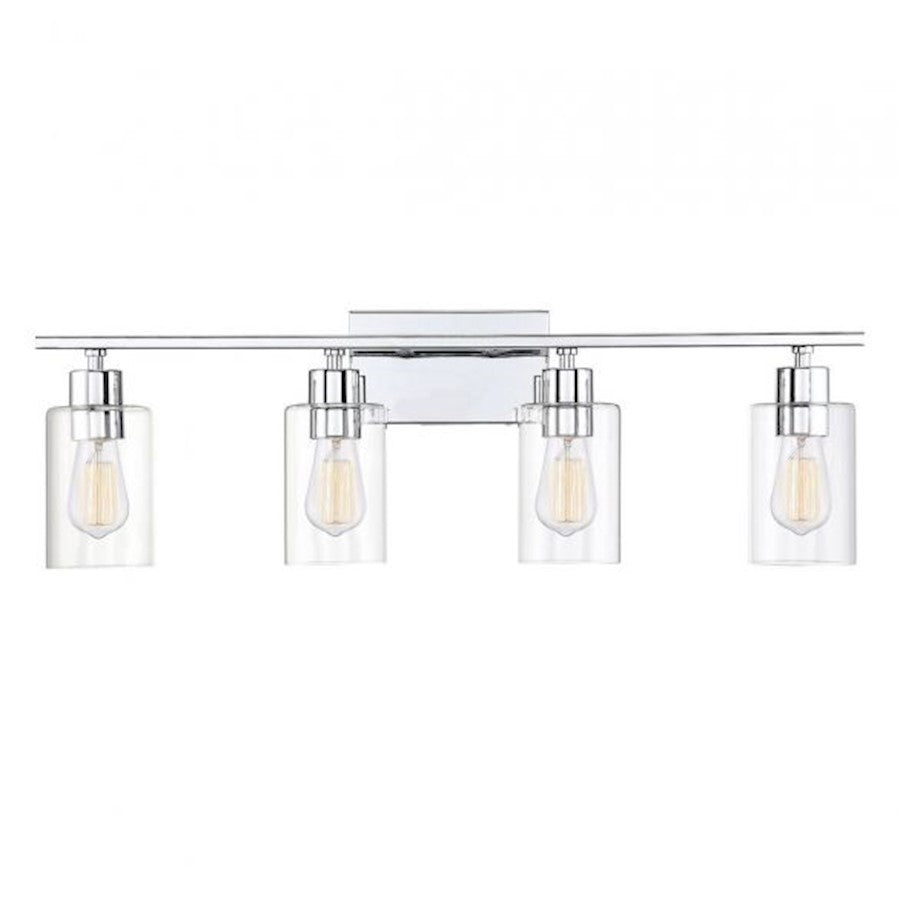 Savoy House Lambert Bath Bar, Polished Chrome
