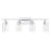 Savoy House Lambert 4-Light Bathroom Vanity Light, Polished Chrome