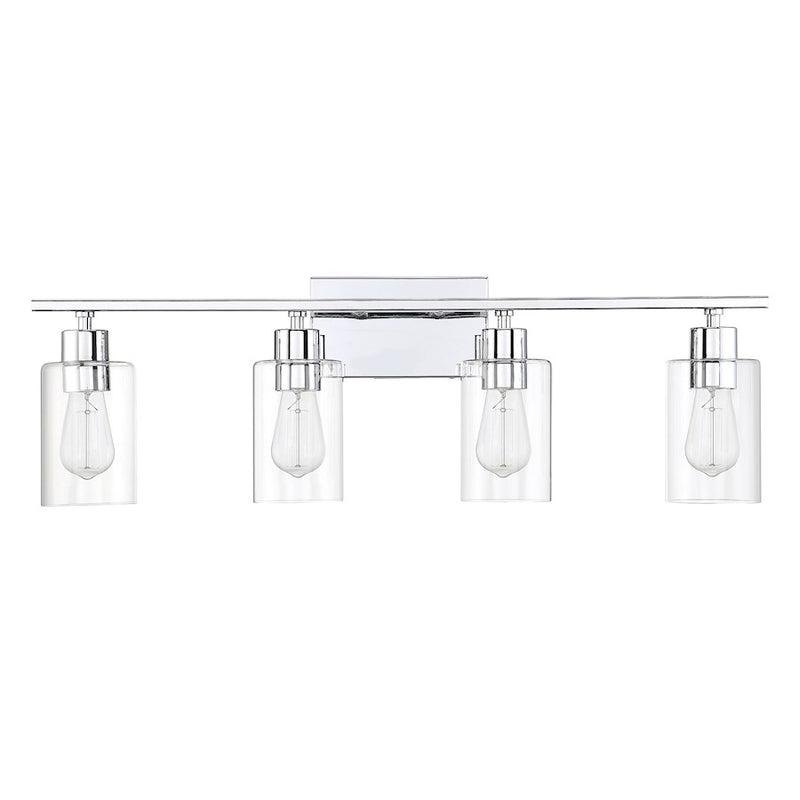 Savoy House Lambert Bath Bar, Polished Chrome