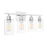 Savoy House Lambert Bath Bar, Polished Chrome