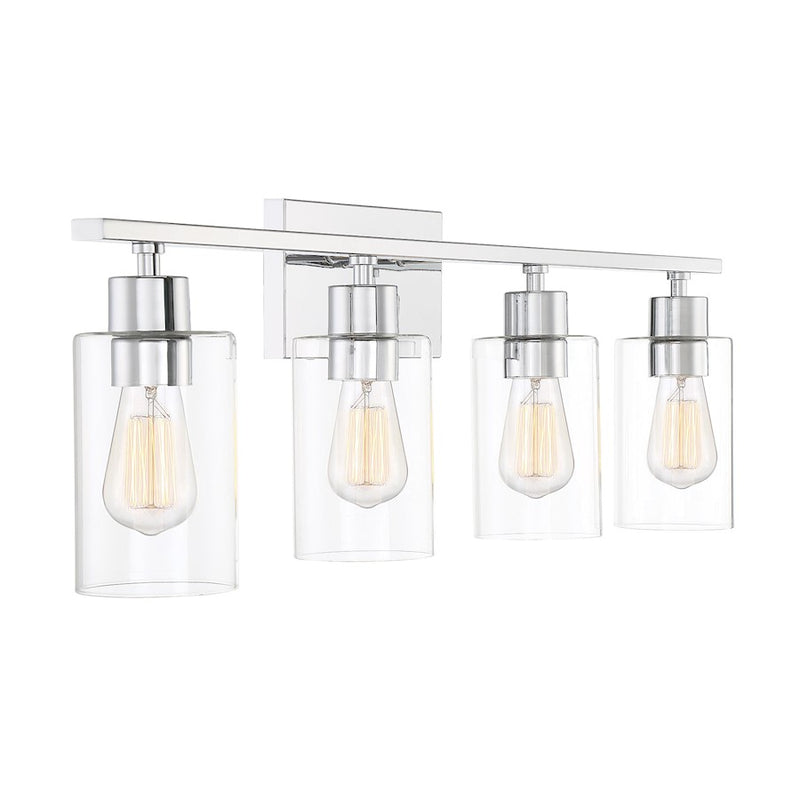 Savoy House Lambert Bath Bar, Polished Chrome