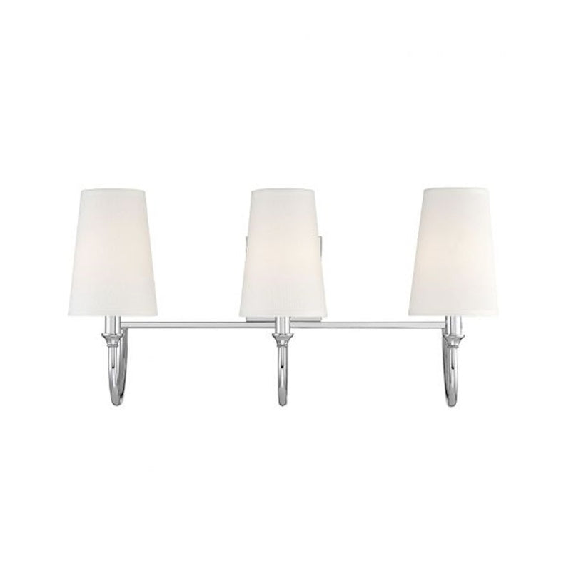 Savoy House Cameron 3Lt Bathroom Vanity Light, Nickel