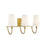 Savoy House Cameron 3-Light Bathroom Vanity Light, Warm Brass