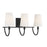 Savoy House Cameron 3-Light Bathroom Vanity Light, Matte Black