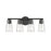 Savoy House Gordon 4-Light Bathroom Vanity Light, Matte Black