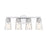 Essentials Gordon 4 Light Bathroom Vanity