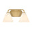 Savoy House Blair 2-Light Bathroom Vanity Light, Warm Brass - 8-2988-2-322