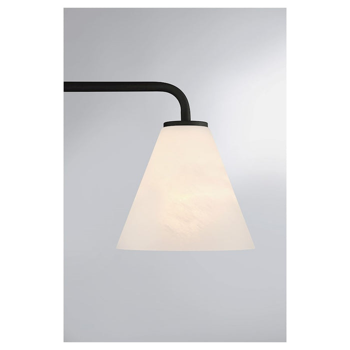 Savoy House Blair 3-Light Bathroom Vanity Light, Matte Black