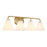 Savoy House Blair 4-Light Bathroom Vanity Light, Warm Brass