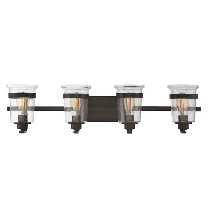 Savoy House Goodwin 4-Light Bathroom Vanity Light, English Bronze