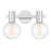 Essentials Wright 2 Light Bathroom Vanity