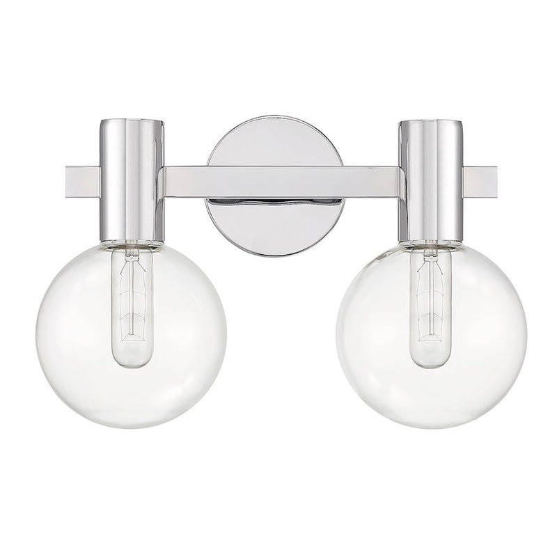 Essentials Wright 2 Light Bathroom Vanity