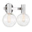 Savoy House Wright 2-Light Bathroom Vanity Light, Chrome