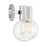 Savoy House Wright 2-Light Bathroom Vanity Light, Chrome