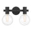 Essentials Wright 2 Light Bathroom Vanity