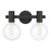 Essentials Wright 2 Light Bathroom Vanity